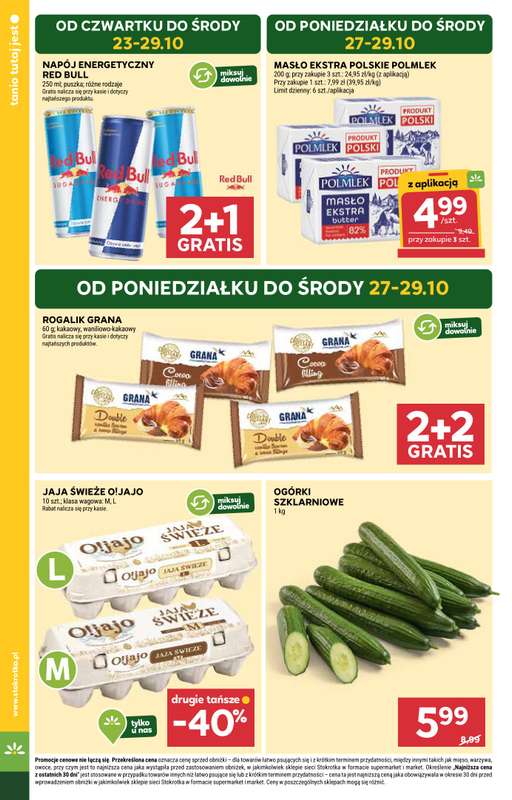 Stokrotka - gazetka promocyjna Gazetka Supermarket od czwartku 23.10 do środy 29.10 - strona 4