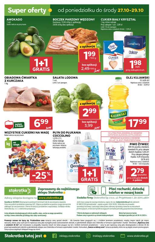 Stokrotka - gazetka promocyjna Gazetka Market od czwartku 23.10 do środy 29.10 - strona 24