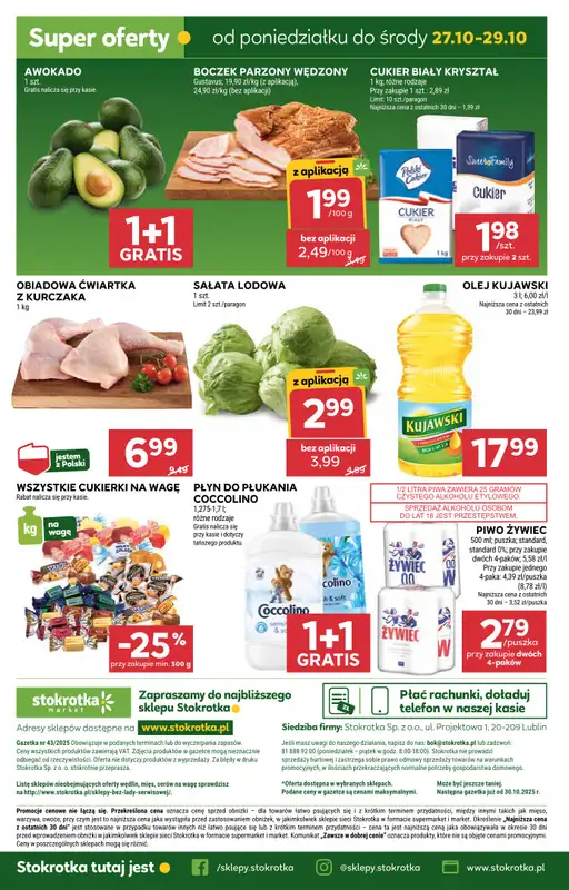 Stokrotka - gazetka promocyjna Gazetka Market od czwartku 23.10 do środy 29.10 - strona 24