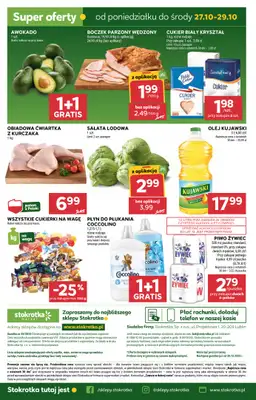 Stokrotka - gazetka promocyjna Gazetka Market od czwartku 23.10 do środy 29.10 - strona 24 Stokrotka - gazetka promocyjna Gazetka Market od czwartku 23.10 do środy 29.10 - strona 24