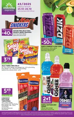 Stokrotka - gazetka promocyjna Gazetka Express od czwartku 23.10 do środy 29.10