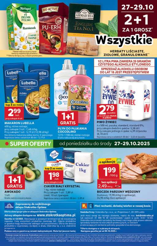 Stokrotka - gazetka promocyjna Gazetka Optima od czwartku 23.10 do środy 29.10 - strona 16