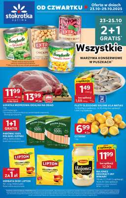 Stokrotka - gazetka promocyjna Gazetka Optima od czwartku 23.10 do środy 29.10