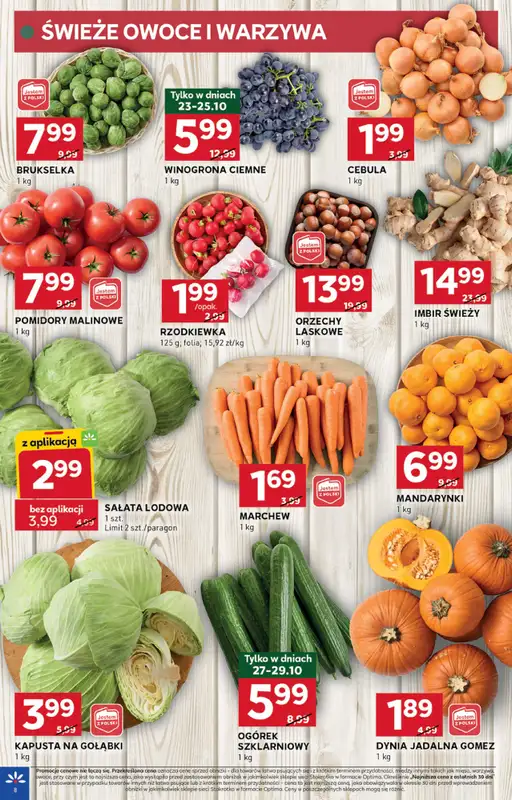 Stokrotka - gazetka promocyjna Gazetka Optima od czwartku 23.10 do środy 29.10 - strona 8