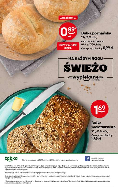 Żabka - gazetka promocyjna Gazetka weekendowa od piątku 24.10 do niedzieli 26.10 - strona 6