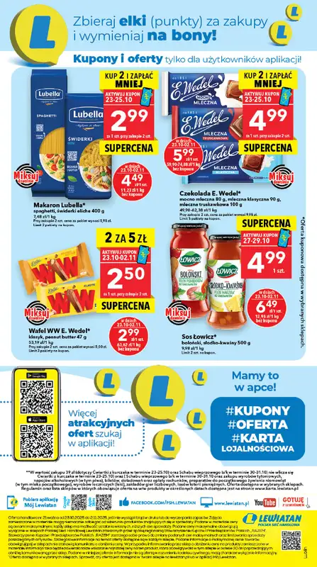 LEWIATAN - gazetka promocyjna Mamy TO w Lewiatanie – woj. lubelskie od czwartku 23.10 do niedzieli 02.11 - strona 16