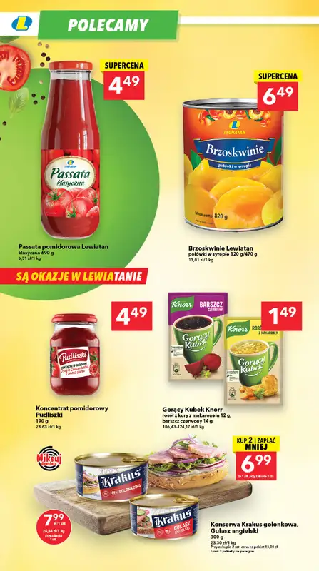 LEWIATAN - gazetka promocyjna Mamy TO w Lewiatanie – woj. lubelskie od czwartku 23.10 do niedzieli 02.11 - strona 6