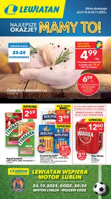 LEWIATAN - gazetka promocyjna Mamy TO w Lewiatanie – woj. lubelskie od czwartku 23.10 do niedzieli 02.11