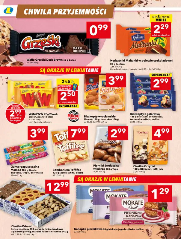 LEWIATAN - gazetka promocyjna Mamy TO w Lewiatanie – woj. świętokrzyskie od czwartku 23.10 do niedzieli 02.11 - strona 10