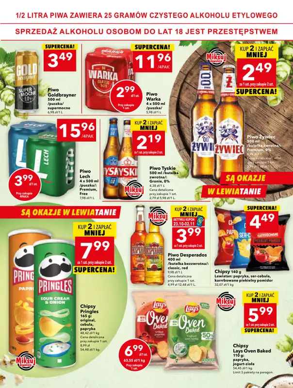 LEWIATAN - gazetka promocyjna Mamy TO w Lewiatanie – woj. świętokrzyskie od czwartku 23.10 do niedzieli 02.11 - strona 13