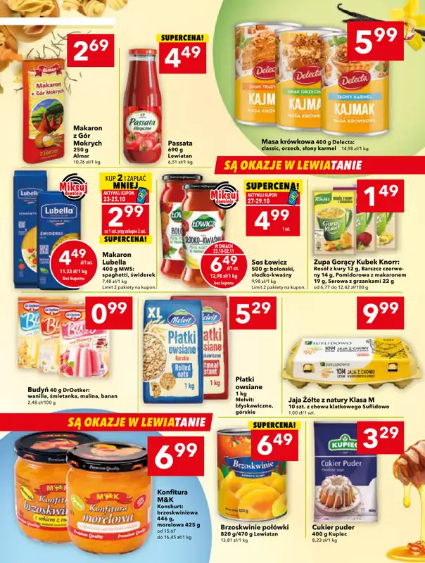 LEWIATAN - gazetka promocyjna Mamy TO w Lewiatanie – woj. świętokrzyskie od czwartku 23.10 do niedzieli 02.11 - strona 9