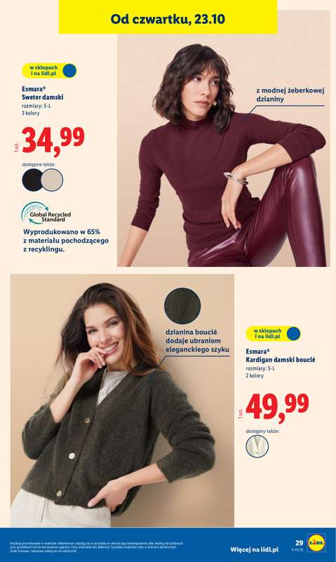 Lidl - gazetka promocyjna Katalog od poniedziałku 20.10 do soboty 25.10 - strona 35