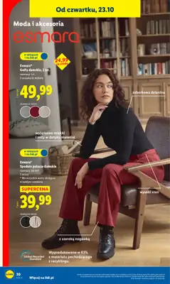 Lidl - gazetka promocyjna Katalog od poniedziałku 20.10 do soboty 25.10 - strona 36 Lidl - gazetka promocyjna Katalog od poniedziałku 20.10 do soboty 25.10 - strona 36