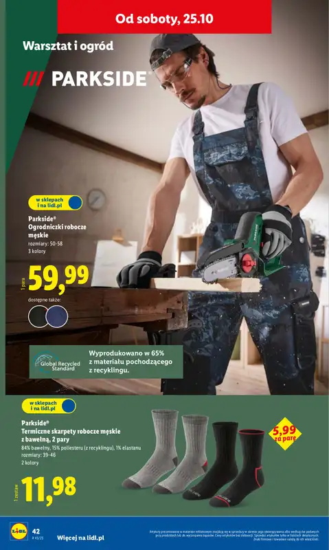 Lidl - gazetka promocyjna Katalog od poniedziałku 20.10 do soboty 25.10 - strona 50