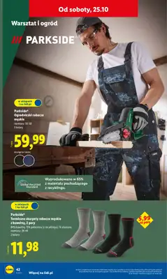 Lidl - gazetka promocyjna Katalog od poniedziałku 20.10 do soboty 25.10 - strona 50 Lidl - gazetka promocyjna Katalog od poniedziałku 20.10 do soboty 25.10 - strona 50