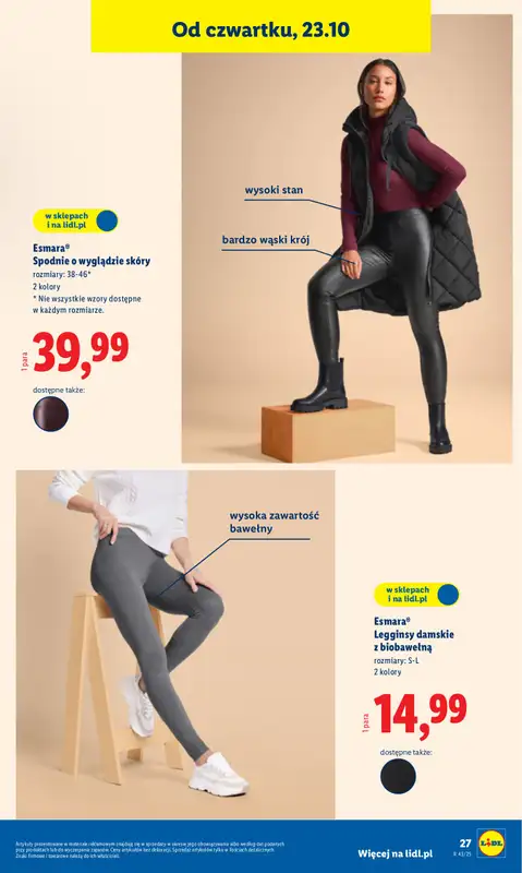 Lidl - gazetka promocyjna Katalog od poniedziałku 20.10 do soboty 25.10 - strona 33