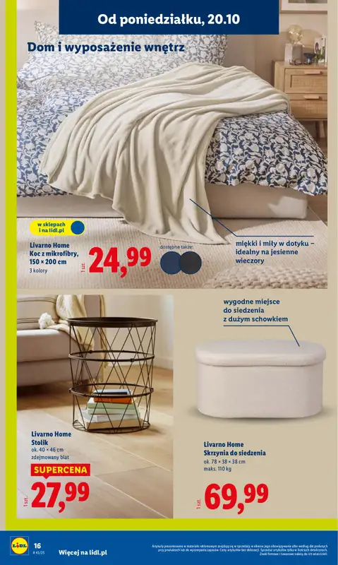 Lidl - gazetka promocyjna Katalog od poniedziałku 20.10 do soboty 25.10 - strona 20