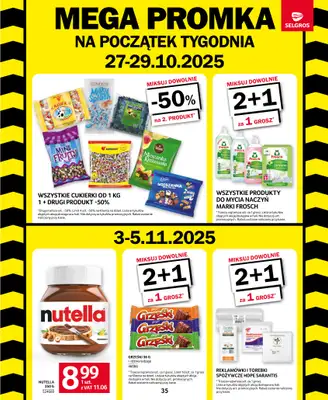 Selgros - gazetka promocyjna Mega Promka od poniedziałku 27.10 do wtorku 11.11