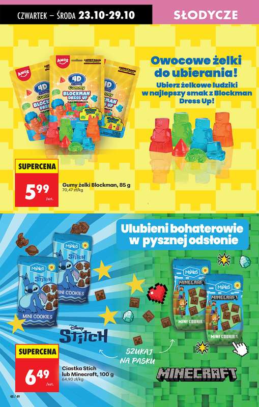 Biedronka - gazetka promocyjna Od czwartku od czwartku 23.10 do środy 29.10 - strona 62