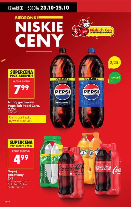 Biedronka - gazetka promocyjna Od czwartku od czwartku 23.10 do środy 29.10 - strona 10