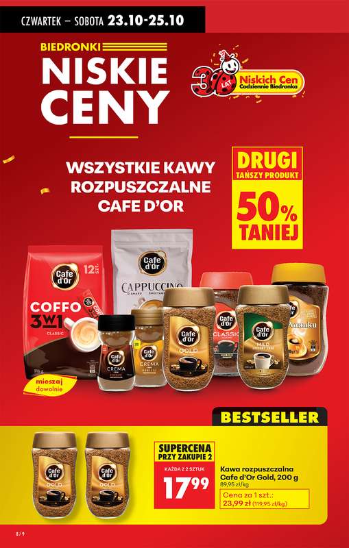 Biedronka - gazetka promocyjna Od czwartku od czwartku 23.10 do środy 29.10 - strona 8