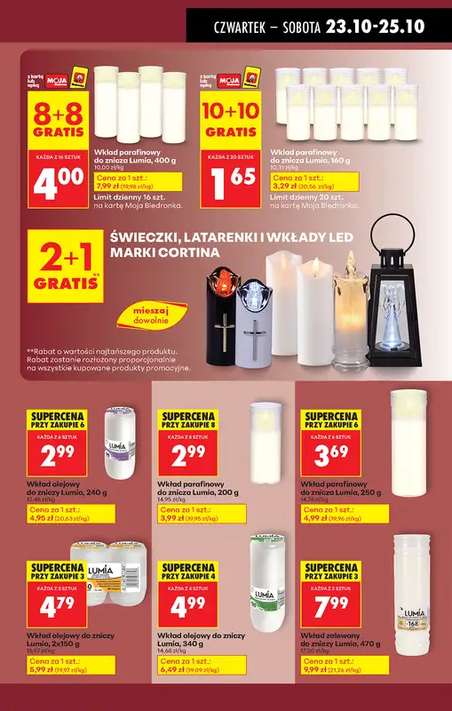 Biedronka - gazetka promocyjna Od czwartku od czwartku 23.10 do środy 29.10 - strona 17