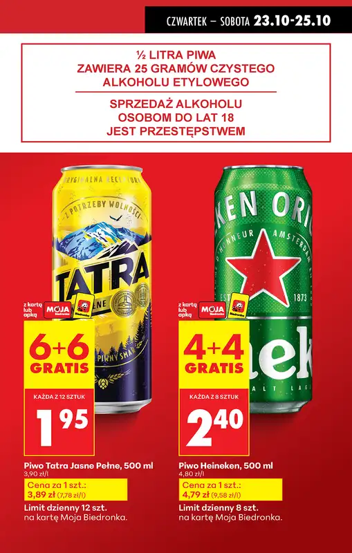 Biedronka - gazetka promocyjna Od czwartku od czwartku 23.10 do środy 29.10 - strona 11