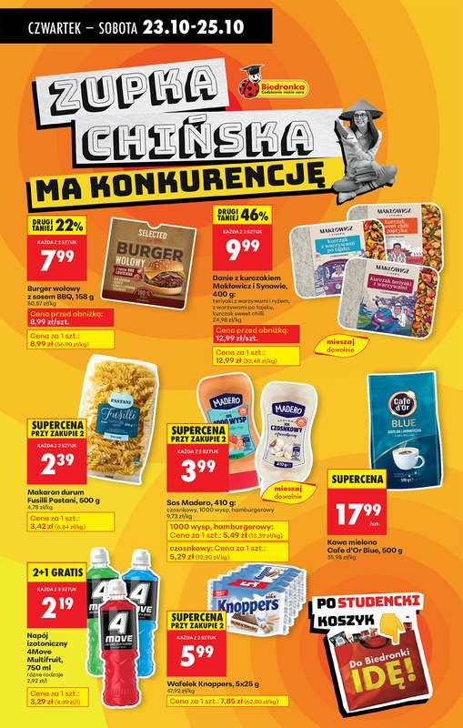 Biedronka - gazetka promocyjna Od czwartku od czwartku 23.10 do środy 29.10 - strona 50