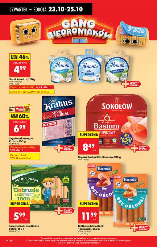 Biedronka - gazetka promocyjna Od czwartku, Z ladą tradycyjną od czwartku 23.10 do środy 29.10 - strona 72