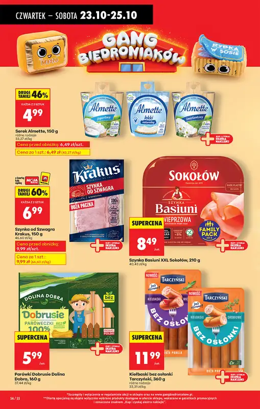 Biedronka - gazetka promocyjna Od czwartku, Z ladą tradycyjną od czwartku 23.10 do środy 29.10 - strona 72