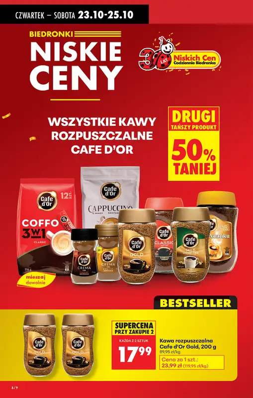 Biedronka - gazetka promocyjna Od czwartku, Z ladą tradycyjną od czwartku 23.10 do środy 29.10 - strona 8