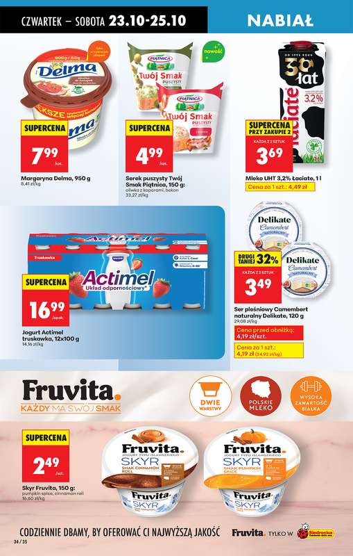 Biedronka - gazetka promocyjna Od czwartku, Z ladą tradycyjną od czwartku 23.10 do środy 29.10 - strona 42