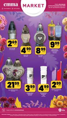emma MARKET - gazetka promocyjna Gazetka od czwartku 16.10 do środy 29.10