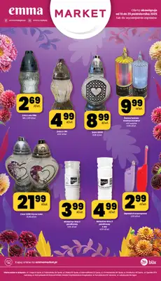emma MARKET - gazetka promocyjna Gazetka od czwartku 16.10 do środy 29.10 emma MARKET - gazetka promocyjna Gazetka od czwartku 16.10 do środy 29.10