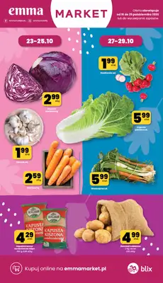 emma MARKET - gazetka promocyjna Gazetka od czwartku 16.10 do środy 29.10 - strona 2 emma MARKET - gazetka promocyjna Gazetka od czwartku 16.10 do środy 29.10 - strona 2