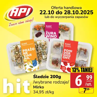 API Market - gazetka promocyjna Plakaty promocyjne od czwartku 23.10 do wtorku 28.10 - strona 4 API Market - gazetka promocyjna Plakaty promocyjne od czwartku 23.10 do wtorku 28.10 - strona 4
