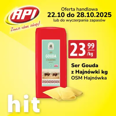 API Market - gazetka promocyjna Plakaty promocyjne od czwartku 23.10 do wtorku 28.10 - strona 5 API Market - gazetka promocyjna Plakaty promocyjne od czwartku 23.10 do wtorku 28.10 - strona 5