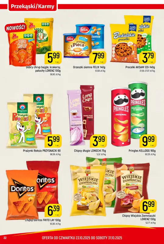 Delikatesy Piotruś Pan - gazetka promocyjna Gazetka od czwartku 23.10 do piątku 31.10 - strona 22