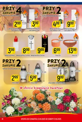 Delikatesy Piotruś Pan - gazetka promocyjna Gazetka od czwartku 23.10 do piątku 31.10 - strona 26 Delikatesy Piotruś Pan - gazetka promocyjna Gazetka od czwartku 23.10 do piątku 31.10 - strona 26