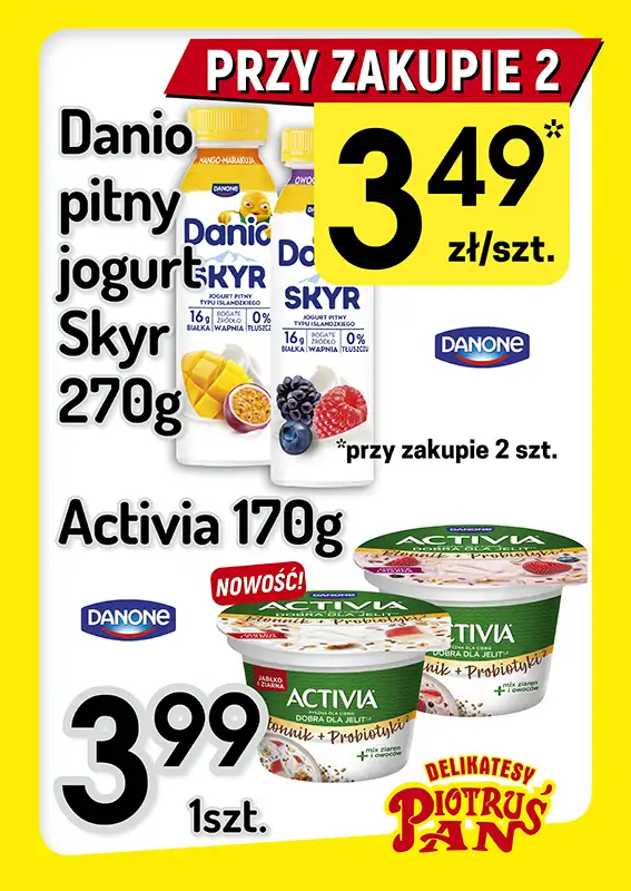 Delikatesy Piotruś Pan - gazetka promocyjna Plakaty promocyjne od czwartku 23.10 do środy 29.10 - strona 3