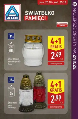 #ZNICZE - gazetka promocyjna Najlepsze oferty na ZNICZE, WKŁADY i KWIATY od soboty 18.10 do piątku 24.10 - strona 11