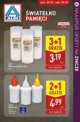 #ZNICZE - gazetka promocyjna Najlepsze oferty na ZNICZE, WKŁADY i KWIATY od soboty 18.10 do piątku 24.10 - strona 3