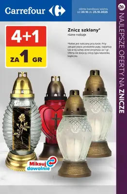 #ZNICZE - gazetka promocyjna Najlepsze oferty na ZNICZE, WKŁADY i KWIATY od soboty 18.10 do piątku 24.10 - strona 6
