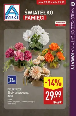 #ZNICZE - gazetka promocyjna Najlepsze oferty na ZNICZE, WKŁADY i KWIATY od soboty 18.10 do piątku 24.10 - strona 15