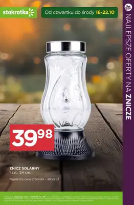 #ZNICZE - gazetka promocyjna Najlepsze oferty na ZNICZE, WKŁADY i KWIATY od soboty 18.10 do piątku 24.10 - strona 23
