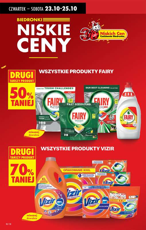 Biedronka - gazetka promocyjna Najlepsze promocje! od czwartku 23.10 do soboty 25.10 - strona 15