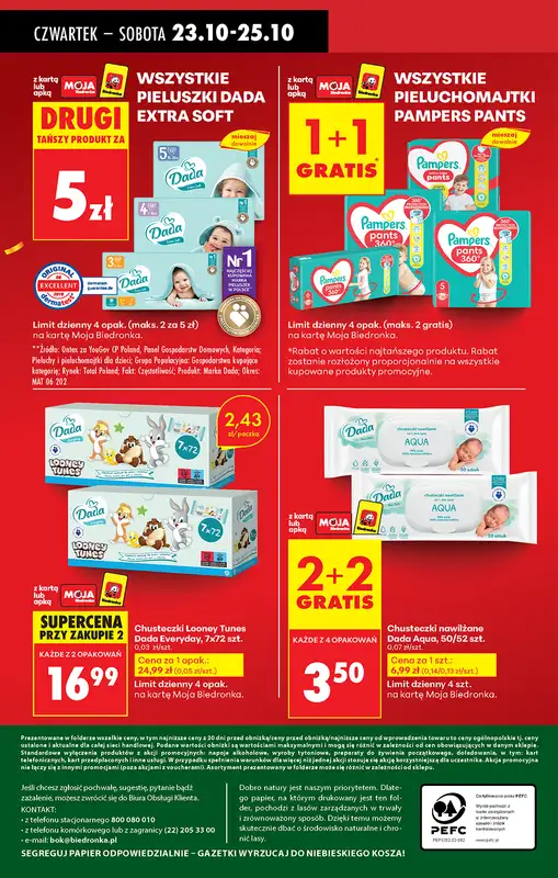 Biedronka - gazetka promocyjna Najlepsze promocje! od czwartku 23.10 do soboty 25.10 - strona 16