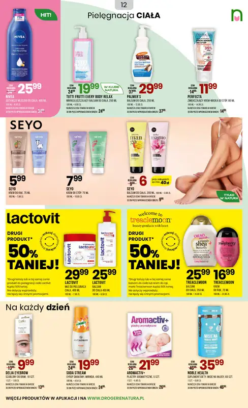 Drogerie Natura - gazetka promocyjna Gazetka od czwartku 23.10 do niedzieli 09.11 - strona 12