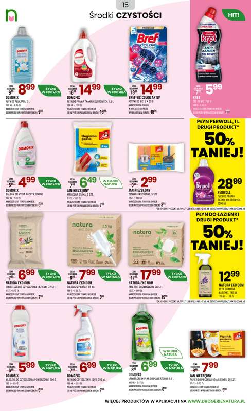 Drogerie Natura - gazetka promocyjna Gazetka od czwartku 23.10 do niedzieli 09.11 - strona 15