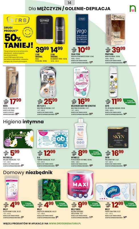 Drogerie Natura - gazetka promocyjna Gazetka od czwartku 23.10 do niedzieli 09.11 - strona 14